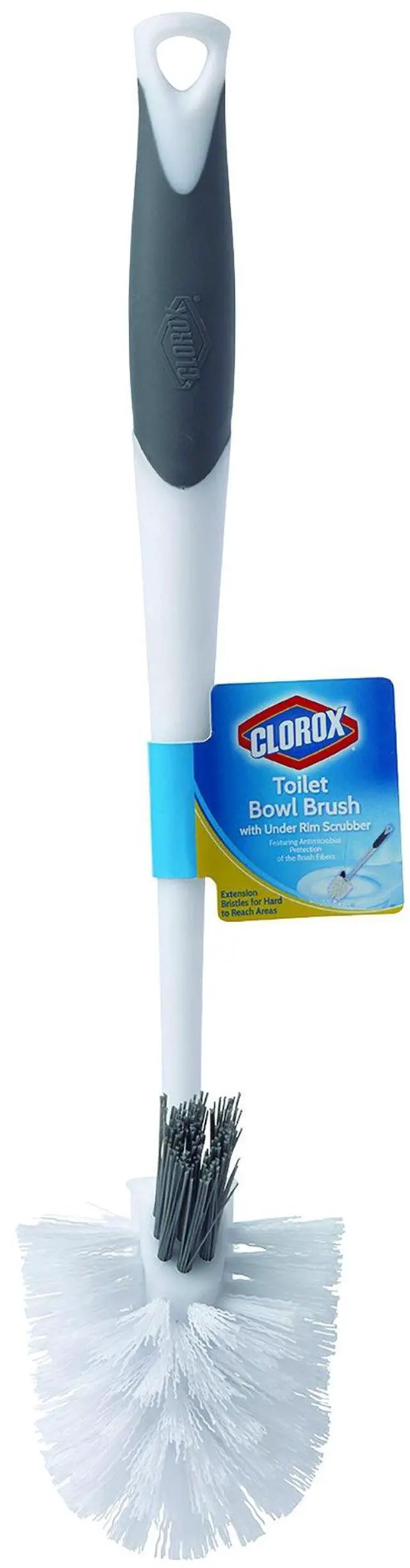 Main image of Toilet Bowl Brush With Under Rim Scrubber