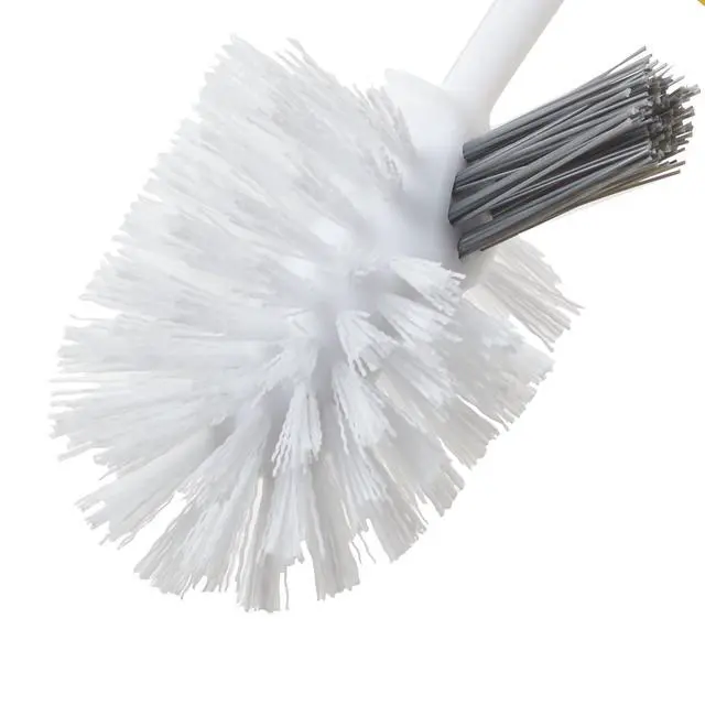 Alt view image 2 of 3 - Toilet Bowl Brush With Under Rim Scrubber