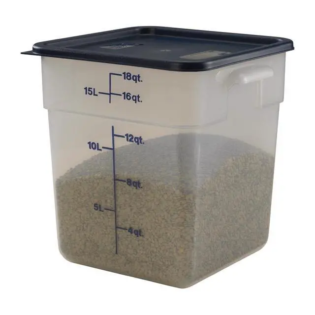 Alt view image 3 of 4 - CamSquares Lid for 12, 18 & 22-Quart Food Storage Containers, Polyethylene, Midnight Blue, NSF