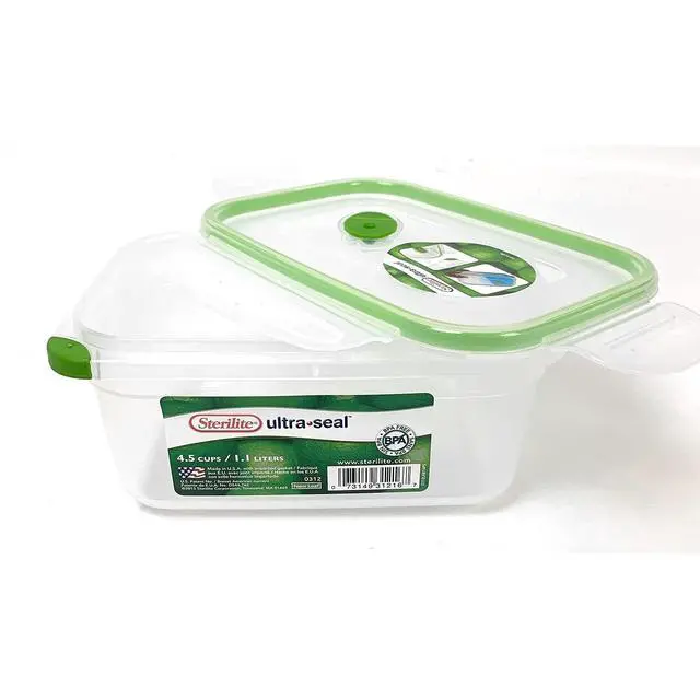 Alt view image 2 of 2 - 03121606 4.5 Cups Rectangle Ultra-Seal Container
