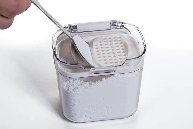 Alt view image 3 of 6 - Mini Spice & Herb Storage Container 1.5 Cups, Airtight, Clear Plastic for Baking Soda, Powder, and Snacks