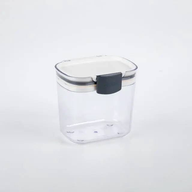 Alt view image 6 of 6 - Mini Spice & Herb Storage Container 1.5 Cups, Airtight, Clear Plastic for Baking Soda, Powder, and Snacks
