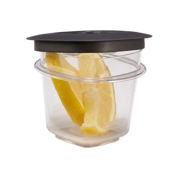 Alt view image 5 of 6 - Premier Easy Find Lids Food Storage Containers, 0.5 Cup, Gray, 2 Count