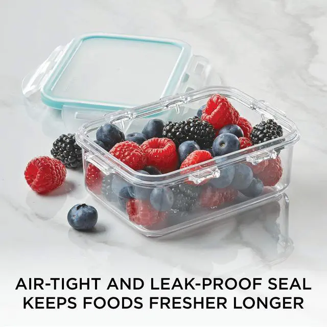 Alt view image 3 of 7 - Purely Better Tritan Container/Rectangle Food Storage Bin, 12 Ounce, Clear