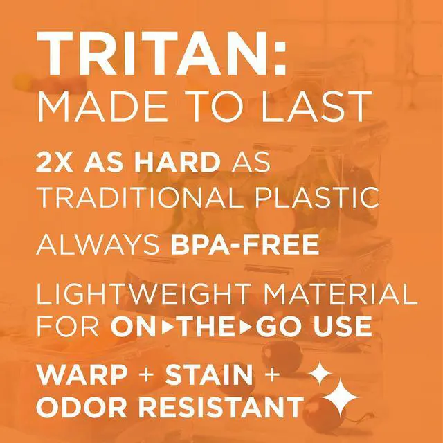 Alt view image 7 of 7 - Purely Better Tritan Container/Rectangle Food Storage Bin, 12 Ounce, Clear