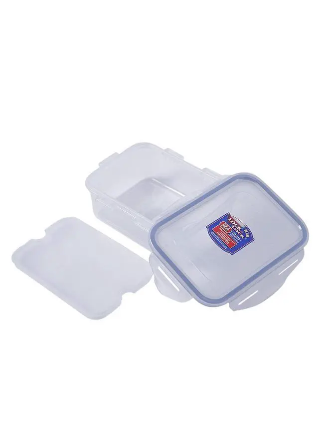 Alt view image 3 of 7 - LocknLock Easy Essentials Rectangular Butter and Cheese Container Food Container, Small, 15.0 Ounce - Clear