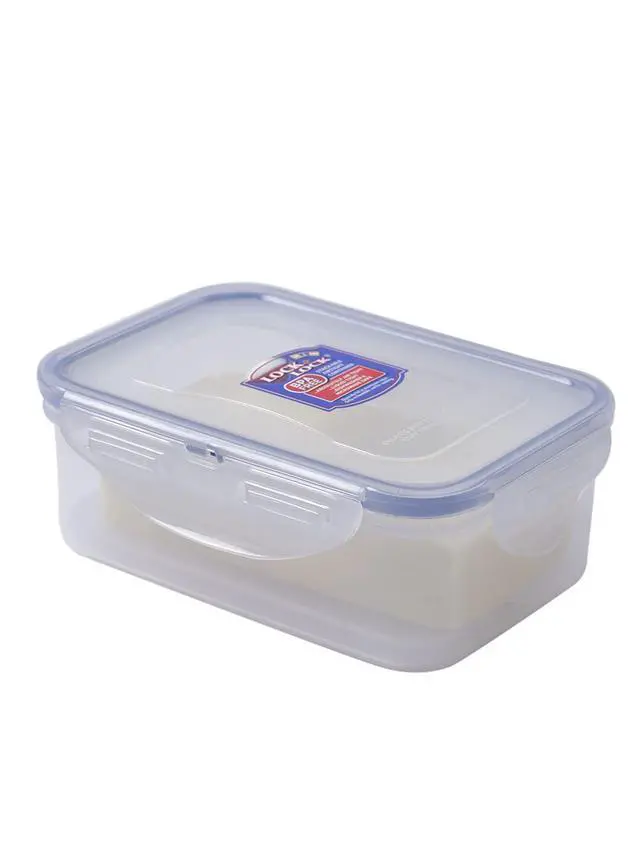 Alt view image 4 of 7 - LocknLock Easy Essentials Rectangular Butter and Cheese Container Food Container, Small, 15.0 Ounce - Clear