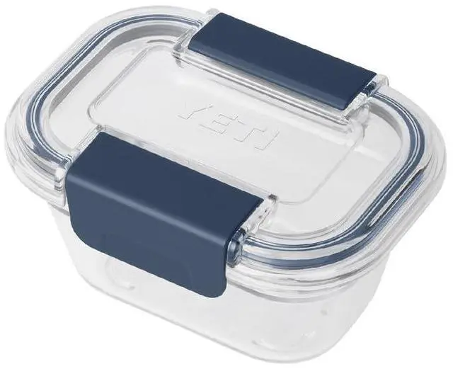 Main image of Food Storage Container, BPA Free, Locking & Airtight Lid, Microwave, Freezer, and Dishwasher Safe, Leak-Proof, Cooler and Thin Ice Compatible, Small