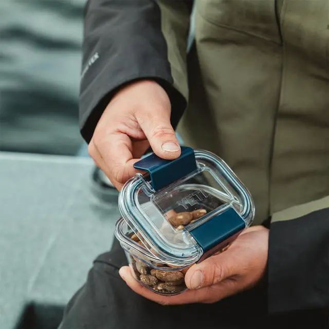 Alt view image 3 of 7 - Food Storage Container, BPA Free, Locking & Airtight Lid, Microwave, Freezer, and Dishwasher Safe, Leak-Proof, Cooler and Thin Ice Compatible, Small