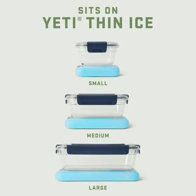 Alt view image 7 of 7 - Food Storage Container, BPA Free, Locking & Airtight Lid, Microwave, Freezer, and Dishwasher Safe, Leak-Proof, Cooler and Thin Ice Compatible, Small