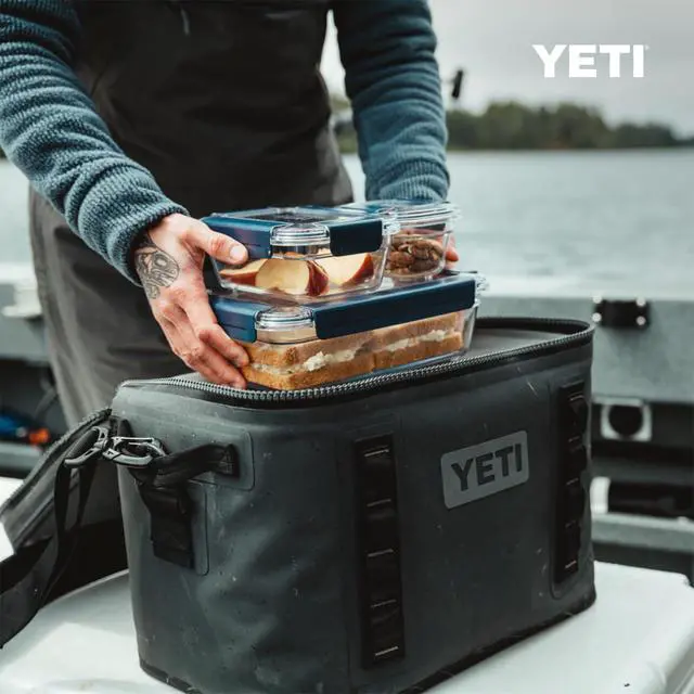 Alt view image 5 of 7 - Food Storage Container, BPA Free, Locking & Airtight Lid, Microwave, Freezer, and Dishwasher Safe, Leak-Proof, Cooler and Thin Ice Compatible, Small