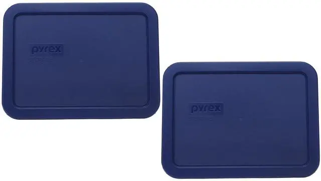 Main image of 7210-PC 3-Cup Blue Plastic Food Storage Lids, 2-Pack