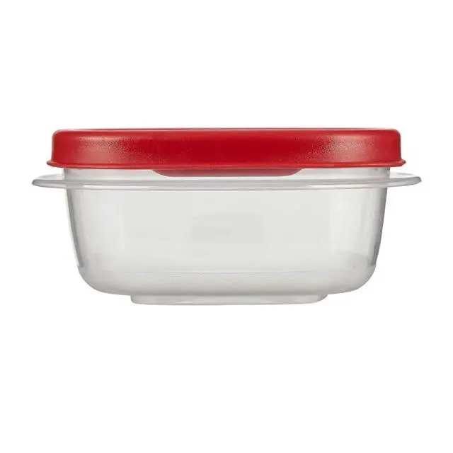 Alt view image 3 of 6 - Rubber maid Food Storage Containers, 1.25 Cup Food Storage Containers, 9 Peice Set, Easy Find Lids, 4 Containers, 4 Lids
