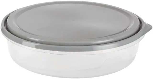 Alt view image 2 of 7 - EveryWare Extra Large 12 inch Round Container 2 pack, BPA Free