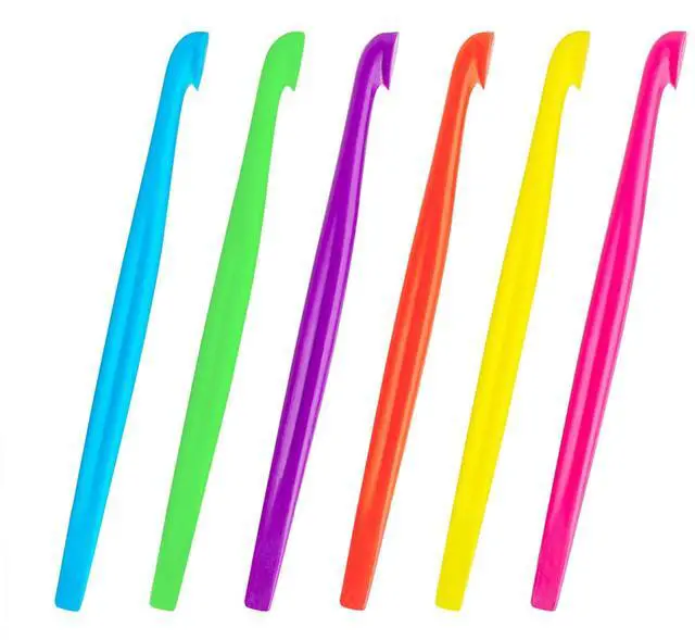 Main image of 6 Orange Peeler Set Orange Peeler Easy Open Citrus Lemon Citrus Peeler Cutter Vegetable Slicer Fruit Tools Kitchen Gadgets(Neon Bright Color)