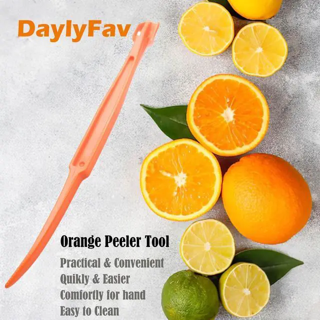 Alt view image 2 of 7 - Orange Peelers Tool, 7 Pack, Citrus Peeler Opener Slicer
