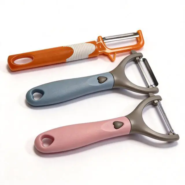 Main image of 3Pack Carrots Potato Vegetable Peelers for Kitchen fruit Y Peeler for Apples with Carbon Steel Blade