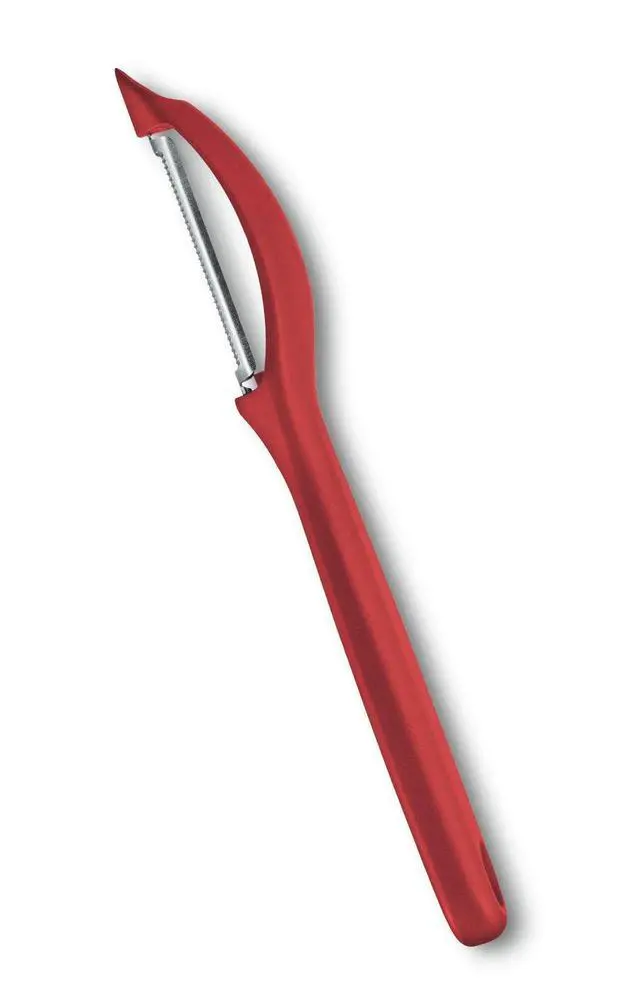 Main image of VIC-7.6075.1 Specialty Knives & Tools Peelers Peeler Serrated Red,Multi