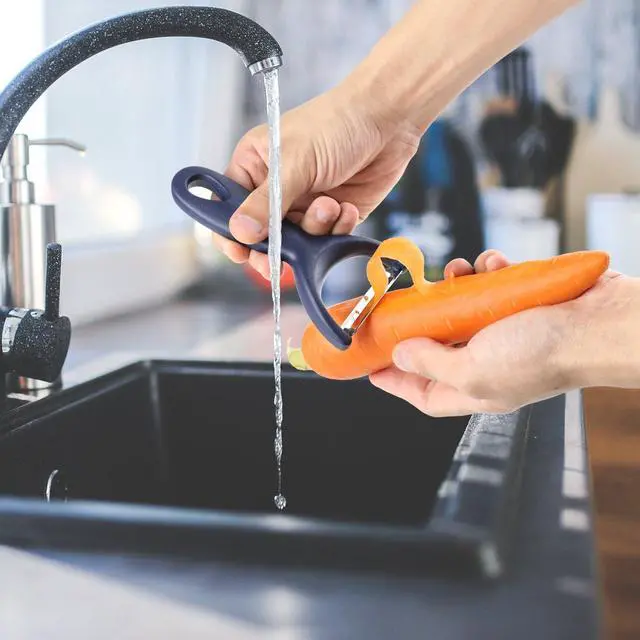 Alt view image 7 of 7 - Potato Peeler Y Shaped Vegetable Peeler, Premium Ultra Sharp Fruit Peeler for Kitchen