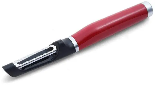 Main image of Gourmet Euro Peeler, 8.7-Inch, Red