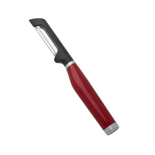 Alt view image 2 of 6 - Gourmet Euro Peeler, 8.7-Inch, Red