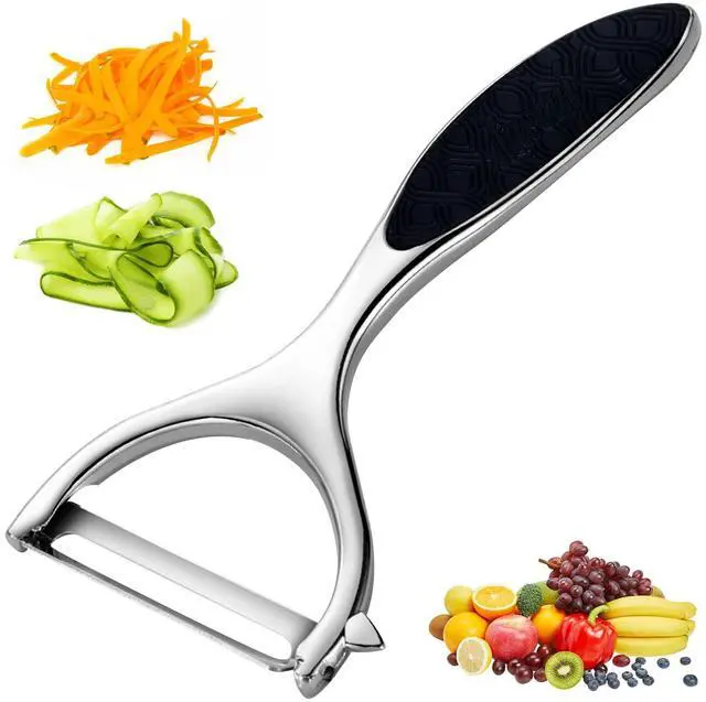Main image of Vegetable peelers for Kitchen, Y shaped peeler for Vegetables, Fruits, Potatoes with Ergonomic Grip, 1 Pack