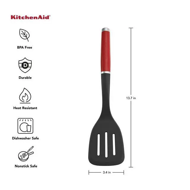 Alt view image 3 of 6 - Classic Nylon Slotted Turner, 13.66-Inch, Empire Red