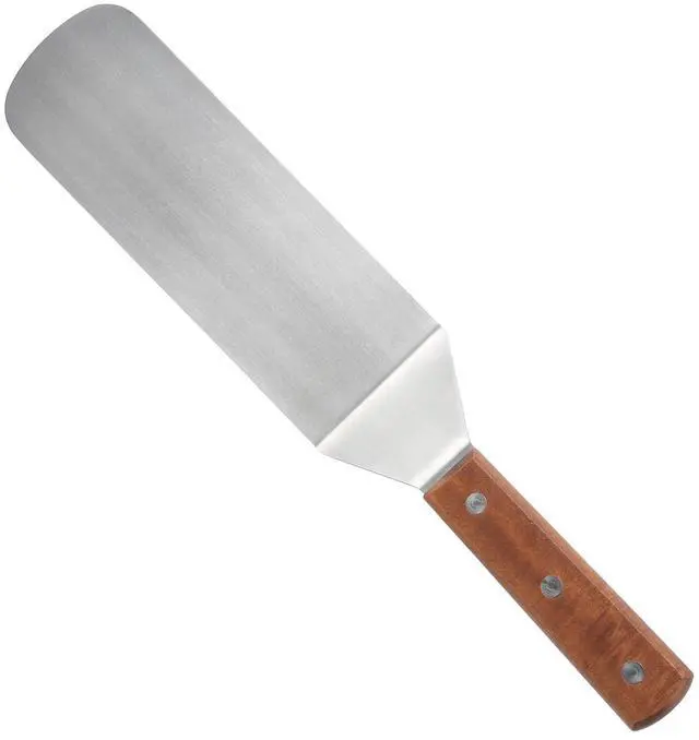 Main image of Blade Flexible Turner, 9.5-Inch by 3-Inch, Medium, Stainless Steel, Brown
