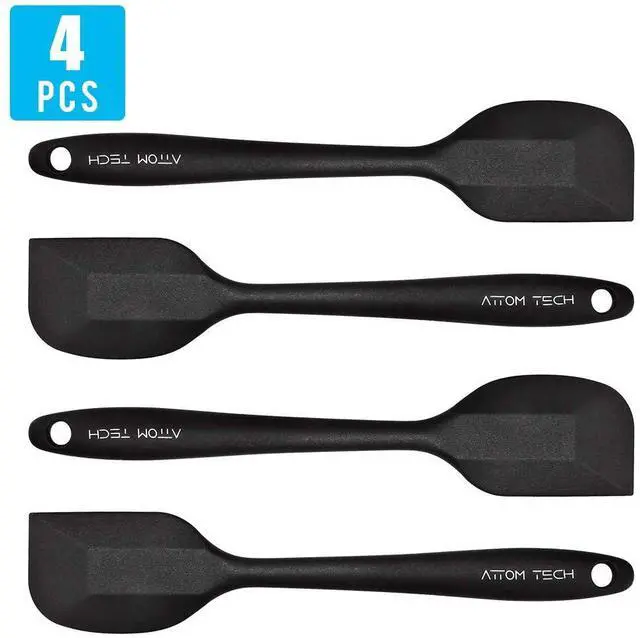 Main image of Silicone Spatula Set of 4, 500°F Heat Resistant BPA Free