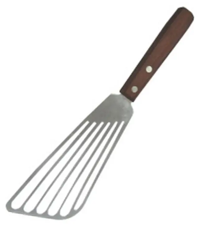 Main image of Fish Spatula, Wooden Hdl, 6.5" Blade