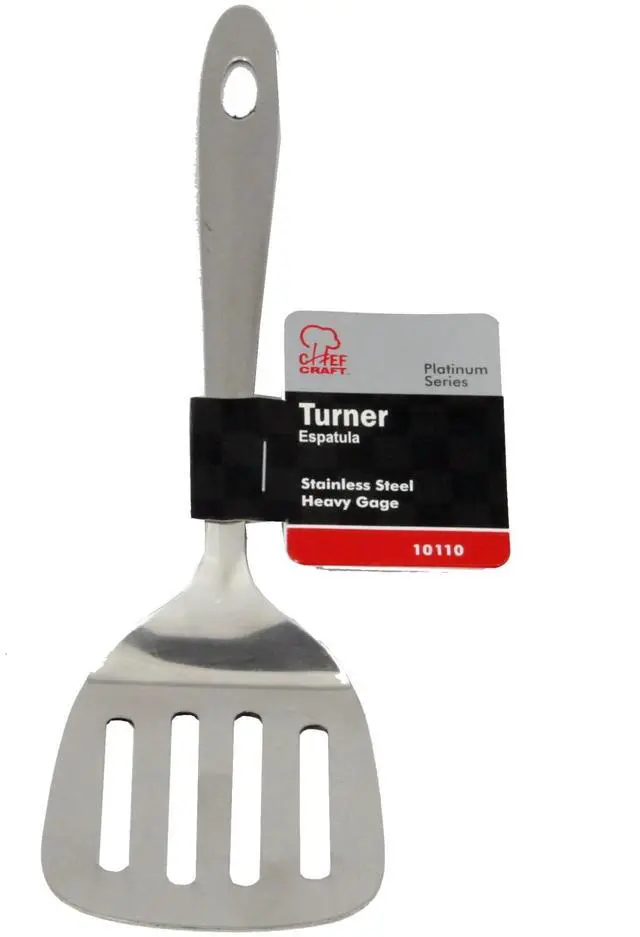Alt view image 2 of 3 - Select Turner/Spatula, 9.5 inch, Stainless Steel