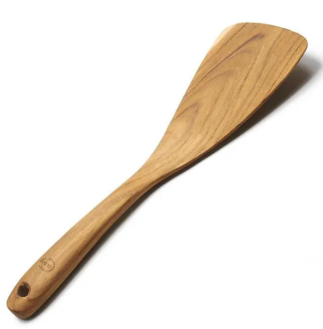 Main image of 11.5 Inch Teak Wood Spatula/Turner for RIGHT Hand | Versatile Spatula, Durable, Healthy and High Moist Resistance for Non Stick Cookware