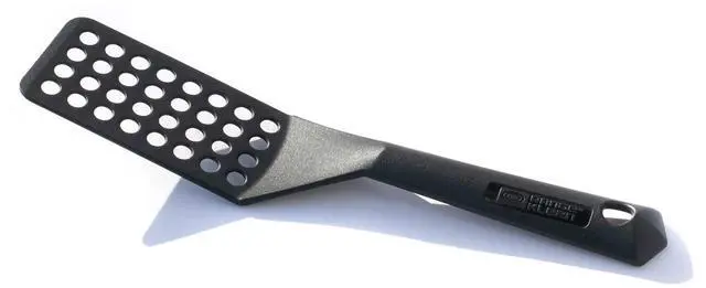 Main image of Black Nonstick Slotted Spatula/Turner for Crepes, Eggs, Brownies, Lasagna