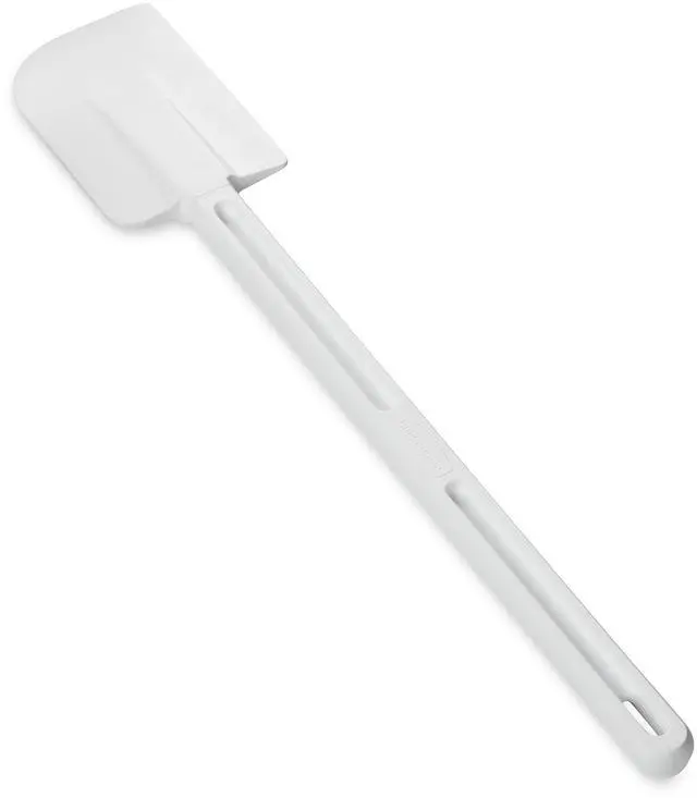 Main image of Commercial Products Cold Temperature Scraper Spatula, 16.5 Inch, Clean-Rest Design, White