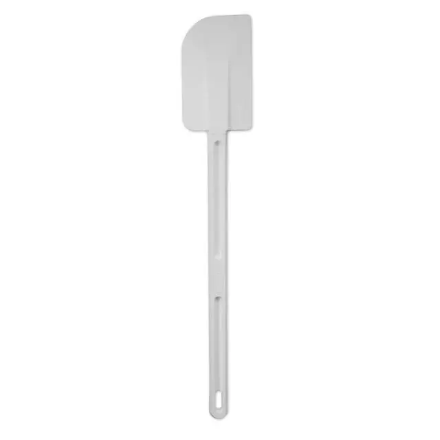 Alt view image 2 of 3 - Commercial Products Cold Temperature Scraper Spatula, 16.5 Inch, Clean-Rest Design, White