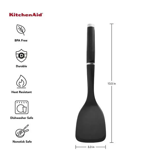 Alt view image 2 of 6 - Classic Solid Turner, Black, 13.5x 3.3 Inch
