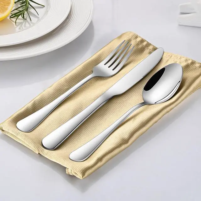 Alt view image 6 of 7 - 16-Pieces Teaspoons Sets,6.7 Inch Stainless Steel Small Tea Spoon Set,Dessert Spoons For Kitchen,Dishwasher Safe Metal Silverware Spoons For Hotel Restaurant