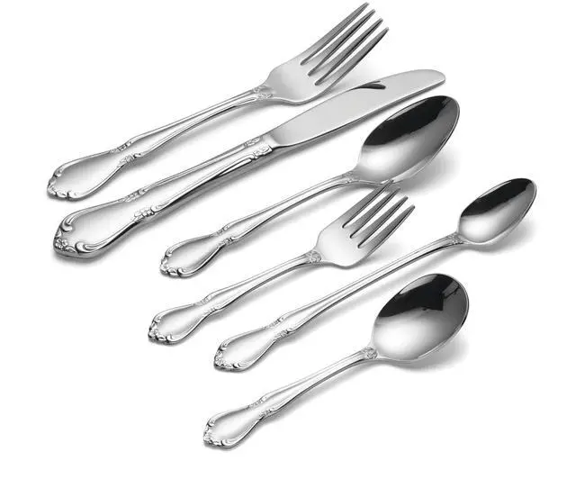 Alt view image 3 of 3 - Silverware, Chateau Fine Flatware Feeder Spoon, Service For 1, Dishwasher Safe, 18/10 Stainless Steel, Rust Resistant, Home and Kitchen Utensils, Feeder Spoon (Silver, 1 Piece)