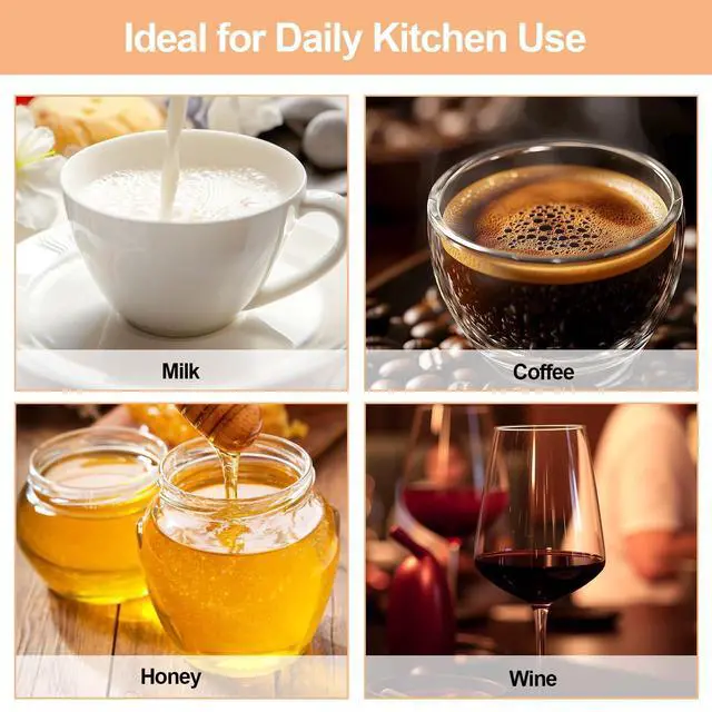 Alt view image 4 of 6 - Ultra-Fine Nylon Mesh Strainer- Mini Kitchen Colander for Coffee, Milk, Yogurt, Juice - Non-Slip Handle & Hanging Hole (120 Mesh)