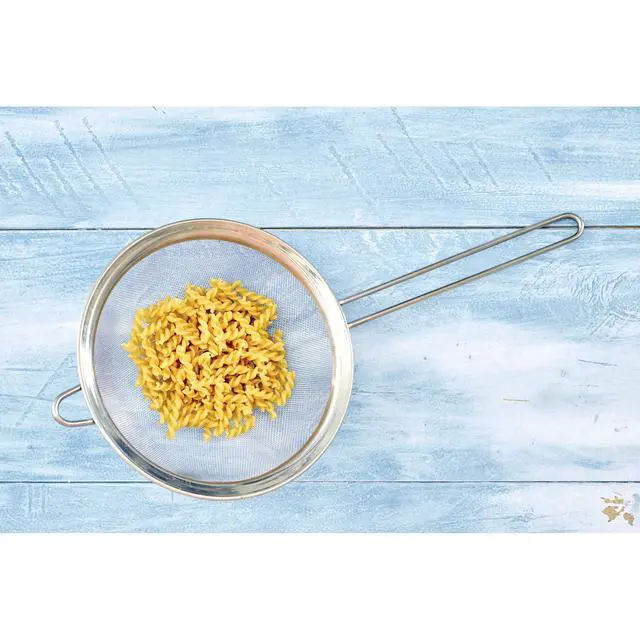 Alt view image 5 of 5 - Fine Mesh Strainer With Helper Handle, 18/8 Stainless Steel, 6-Inch, For Sifting, Draining, And Straining Pasta, Vegetables, Stocks, And Sauces