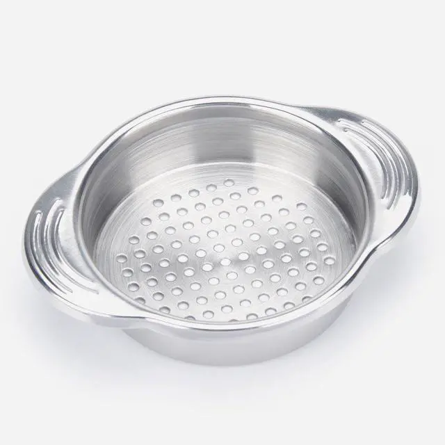 Alt view image 2 of 6 - Tuna Strainer Press, Tuna Can Strainer Food-Grade Stainless Steel Canning Colander for Regular-Size and Wide-Necked Tunas 1-Pack