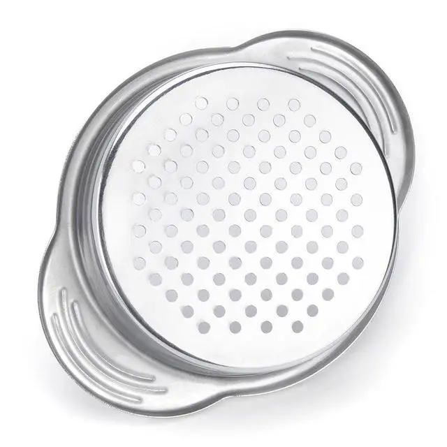 Alt view image 3 of 6 - Tuna Strainer Press, Tuna Can Strainer Food-Grade Stainless Steel Canning Colander for Regular-Size and Wide-Necked Tunas 1-Pack