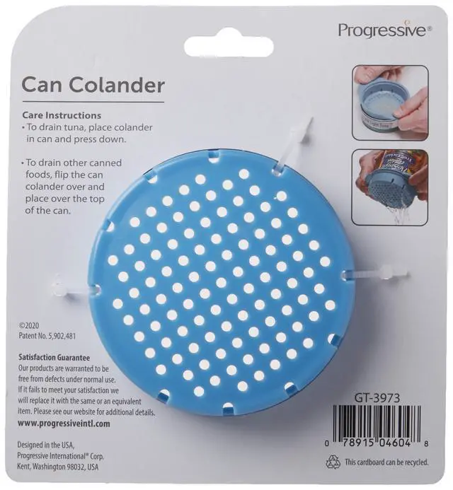 Alt view image 3 of 3 - Can Strainer, Vegetable and Fruit Can Strainer, No-Mess Tuna Can Strainer , Best for Canned Tuna