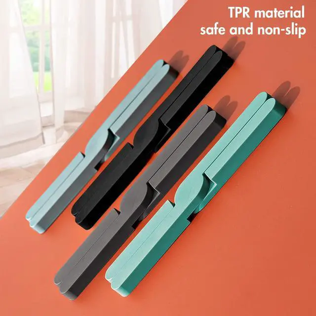 Alt view image 6 of 7 - Foldable Silicone Trivets, 4 PCS Expandable Trivets for Dishes, Hot Pots and Pans Anti-Slip Heat Water Resistant Silicone Hot Pads/Pot Holders