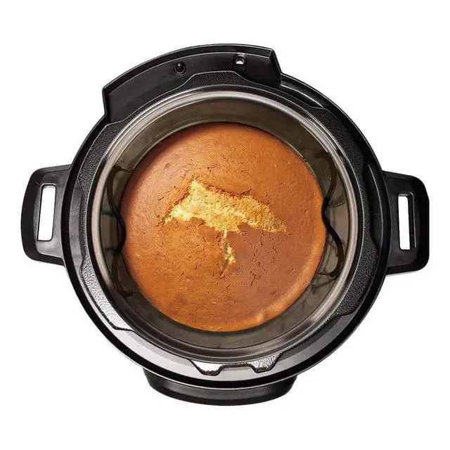 Alt view image 3 of 7 - Steamer Rack Trivet with Heat Resistant Silicone Handles Compatible with Instant Pot Accessories 6 Qt 8 Quart, Stainless Steam Rack Pressure Cooker Trivet - Long Handles for Easy Chicken & Pot Removal