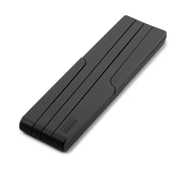Alt view image 2 of 4 - Stretch Folding Silicone Trivet for Hot Pots and Pans, Expanding Nonslip Stand, Heat Resistant mat for Kitchen Worktop - Black