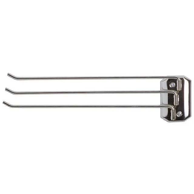 Alt view image 2 of 2 - 38190 Swing Arm Kitchen Towel Rack, Chrome