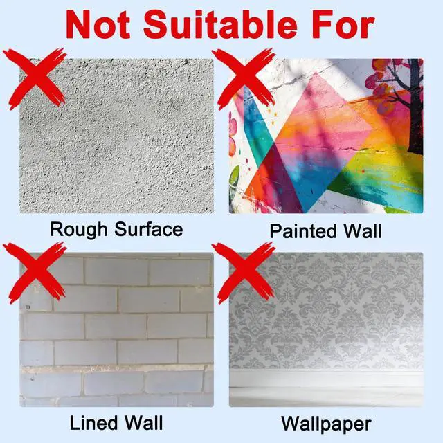Alt view image 4 of 7 - Acrylic Wall Mounted Shower Caddy, Large, Adhesive Bathroom Shelves