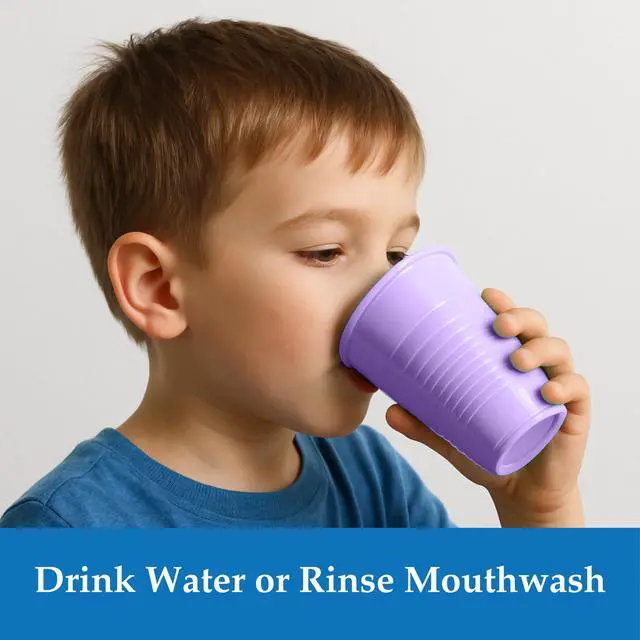 Alt view image 4 of 7 - 5 Oz Plastic Disposable Dental Cups, Lavender, Durable, 200 Ct