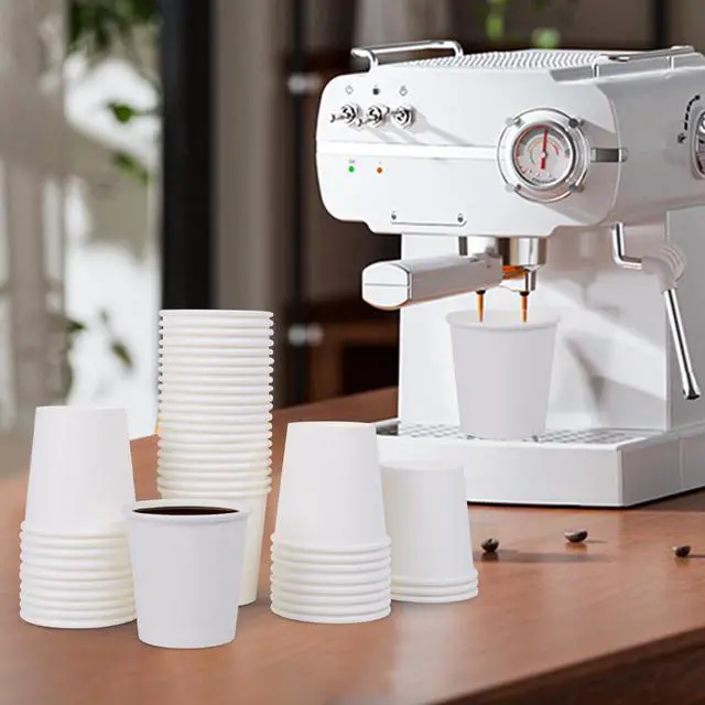 Alt view image 6 of 7 - 600 Pack 3 oz Paper Cups, Disposable Bathroom Cups, Small Mouthwash Cups, White Paper Cups, Hot/Cold Beverage Drinking Cup for Bathroom, Home, Party, Office, Picnic, Travel and Events